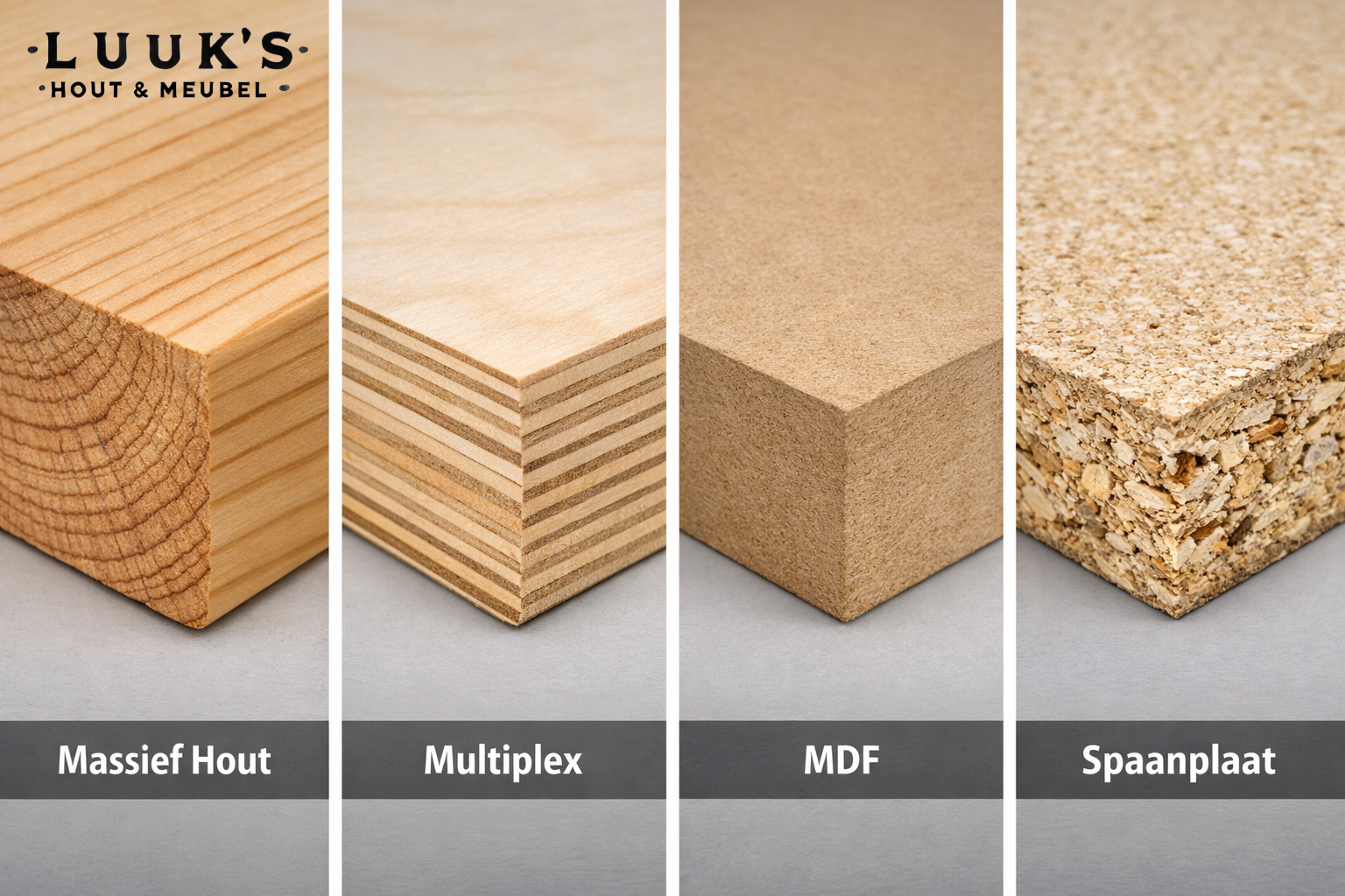 Materialen voor meubels op maat